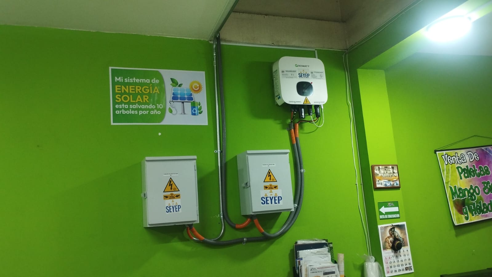 Sistema solar instalado en el Valle del Cauca